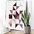 Quadro Decorativo Flutuante Formas Geométricas Abstratas Triângulos Coloridos - Imagem 2