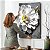 Quadro Decorativo Flutuante Floral Orquídeas Brancas - Imagem 4