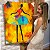 Quadro Decorativo Flutuante Bailarina Abstrata - Imagem 1