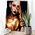 Quadro Decorativo Flutuante Rosto Feminino com Mãos no Rosto - Imagem 2