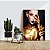Quadro Decorativo Flutuante Rosto Feminino com Mãos no Rosto - Imagem 3