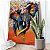 Quadro Decorativo Flutuante Elefante Colorido Street Art Pintura Grafite Vertical - Imagem 2