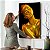 Quadro Decorativo Flutuante Mulher Corpo Dourado se Abraçando Luxo - Imagem 4