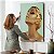 Quadro Decorativo Flutuante Mulher Beleza Feminina Gold - Imagem 4