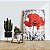 Quadro Decorativo Flutuante Floral Papoula Vermelha - Imagem 3