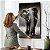 Quadro Decorativo Flutuante Animais Elefante Preto e Branco - Imagem 4