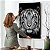 Quadro Decorativo Flutuante Animais Tigre Preto e Branco - Imagem 4