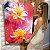 Quadro Decorativo Flutuante Flores Abstratas Coloridas - Imagem 1