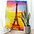 Quadro Decorativo Flutuante Monumento Histórico Torre Eiffel Abstrato Colorido - Imagem 2