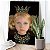 Quadro Decorativo Flutuante Princesa Real - Imagem 2