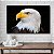 Quadro Decorativo Flutuante Animais Águia-de-cabeça-branca - Imagem 3