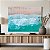 Quadro Decorativo Canvas Paisagem Praia Ondas do Mar Horizontal - Imagem 2
