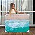 Quadro Decorativo Canvas Paisagem Praia Ondas do Mar Horizontal - Imagem 1
