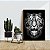 Quadro Decorativo Flutuante Animal Selvagem Olhar Hipnotizante do Tigre Majestade e Feroz Vertical - Imagem 3