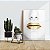 Quadro Decorativo Flutuante Beleza Feminina Boca Dourada Vertical - Imagem 3