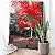 Quadro Decorativo Flutuante Paisagem Árvore com Folhas Vermelhas Vertical - Imagem 2