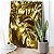 Quadro Decorativo Flutuante Folhagem de Folhas Douradas Vertical - Imagem 2