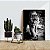 Quadro Decorativo Flutuante Animal Selvagem Puma com Olhar Penetrante Vertical - Imagem 3