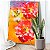 Quadro Decorativo Flutuante Flores Abstratas Coloridas - Imagem 2