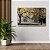 Quadro Decorativo Flutuante Paisagem Ipê Amarelo Florido Horizontal - Imagem 2