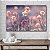 Quadro Decorativo Flutuante Floral Flores no Campo Horizontal - Imagem 4