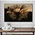 Quadro Decorativo Flutuante Flor Dente De Leão no Amanhecer Horizontal - Imagem 4