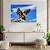 Quadro Decorativo Flutuante Animal Selvagem Águia Real No Campo Horizontal - Imagem 2