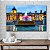 Quadro Decorativo Flutuante Trafalgar Square Praça na Cidade Londres Horizontal - Imagem 4