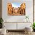 Quadro Decorativo Flutuante Templo De Baco Heliópolis Horizontal - Imagem 3