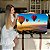 Quadro Decorativo Flutuante Voo de Balões Coloridos Sobre as Montanhas Horizontal - Imagem 1