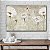 Quadro Decorativo Flutuante Floral Artístico Margaridas Brancas Horizontal - Imagem 4
