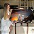 Quadro Decorativo Flutuante Animais Selvagens Casal Tigres Bancos Horizontal - Imagem 1