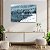 Quadro Decorativo Flutuante Paisagem Floresta Coberta por Neve Horizontal - Imagem 3