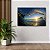 Quadro Decorativo Flutuante Paisagem Por do Sol no Meio da Onda Horizontal - Imagem 2