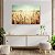 Quadro Decorativo Flutuante Paisagem Campo de Trigo Horizontal - Imagem 3