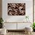 Quadro Decorativo Flutuante Folhagem Tropical Bronze Horizontal - Imagem 3