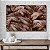 Quadro Decorativo Flutuante Folhagem Tropical Bronze Horizontal - Imagem 4