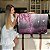 Quadro Decorativo Flutuante Paisagem Floral Cerejeira em Flor com Pássaros Horizontal - Imagem 1