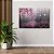 Quadro Decorativo Flutuante Paisagem Floral Cerejeira em Flor com Pássaros Horizontal - Imagem 2