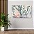Quadro Decorativo Flutuante Folhagens Folhas Candy Horizontal - Imagem 2