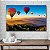 Quadro Decorativo Flutuante Paisagem de Vôo De Balões Coloridos no Céu Horizontal - Imagem 3