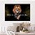 Quadro Decorativo Flutuante Leão Frase Nunca foi Sorte sempre foi Deus Horizontal - Imagem 4