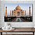 Quadro Decorativo Flutuante Paisagem Palácio na Índia Taj Mahal Horizontal - Imagem 4
