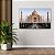 Quadro Decorativo Flutuante Paisagem Palácio na Índia Taj Mahal Horizontal - Imagem 2