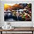 Quadro Decorativo Flutuante Paisagem de Hallstatt Vilarejo nos Alpes Áustria Horizontal - Imagem 4