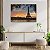 Quadro Decorativo Flutuante Paisagem de Entardecer Torre Eiffel em Paris França Horizontal - Imagem 3