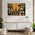 Quadro Decorativo Flutuante Paisagem Composição Abstrata de Paris com Torre Eiffel ao fundo Horizontal - Imagem 3