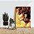 Quadro Decorativo Flutuantes Mulher Beleza Feminina Perfil Luxo Gold Vertical - Imagem 3
