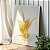 Quadro Decorativo Canvas Abstrato Folhas em Ouro Luxo Vertical - Imagem 2