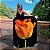 Quadro Decorativo Canvas Floral Flor Tulipa Laranja com Fundo Preto Vertical - Imagem 6